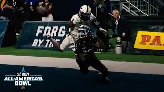 Briggs Cherry, Nick Lennear connect for impressive TD | Navy All-American Bowl 2026 | NBC Sports