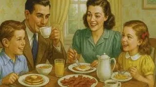 Family Breakfast: Warm Vintage Music Playlist for Breakfast and a Good Mood | 1940s Jazz Playlist