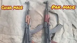 Ak47 type 56 china made and pak made comparison  l   Pof/wah factory made riffle  #gun #ak47 #arms