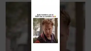 este hombre usó el 100% De su cerebro 🧠😂