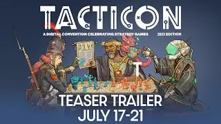 Tacticon 2025 - Teaser Trailer | Indie Strategy Game Event