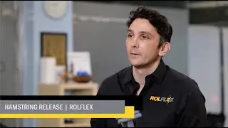 How to Foam Roll Hamstrings and Trigger Self-Myofascial Release with Rolflex
