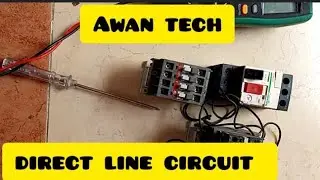 How to apply breaker in direct line Circuit  delta  without overload