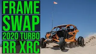 2020 Can-Am XRC Turbo RR Frame Swap | TIMELAPSE