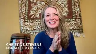 Music Therapists Recommend Global Rhythm Sangha Drumming Course with Christine Stevens, 32 CMTEs.