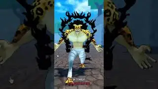 GEAR 5 LUFFY VS ROB LUCCI (LEOPARD V2)  #roblox #fruitbattlegrounds #gears5 #leopardv2