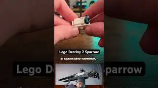 Building A PERFECT Lego Destiny 2 Sparrow #lego #destiny2