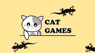 GAME FOR YOUR PETS - CATCHING BLACK LIZARD