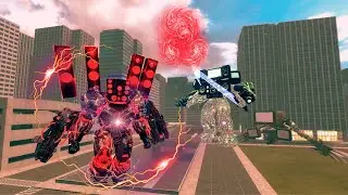 The never ending battle of speakerman upgr - the virus infected skibidi toilet in Garry's mod!