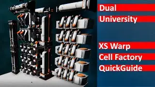 Dual University : XS Warp Cell Factory #Tutorial #Gameplay #Guide #Dual #University