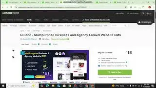 Quland - Multipurpose Business and Agency Laravel Website CMS free Nulled Dowanload