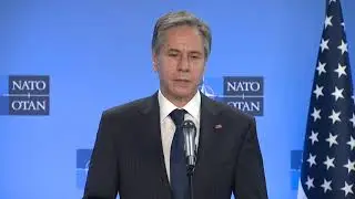 Blinken Meeting with NATO Allies as US Sets Afghanistan