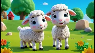 Silly Lamb Lost His Bell 🐑🔔 | 3D Animated Nursery Rhyme for Kids