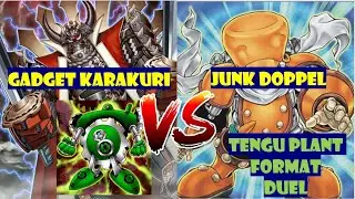 Gadget Karakuri vs Junk Doppel - Tengu Plant Format Yugioh Duel September 2011