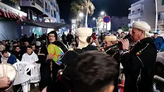  إحتفالات بالفوز المنتخب الوطني المغربي من مدينة مرتيل 