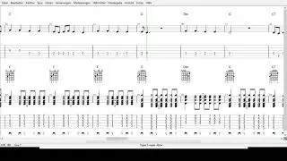 Abba -  Super Trouper -  Tabs