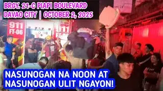 SUNOG SA BRGY. 21 - C PIAPI BOULEVARD DAVAO CITY OCTOBER 2, 2025