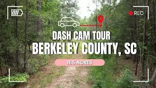 11.5 Acres in Berkeley County, SC &ndash;Recreational Land with Owner Financing Near Charleston - Dashcam