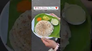 Best Dosa JM Road, Pune #dosa #streetfood #food #foodie #marathi #punekar #pune #southindianfood