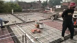 Electrical pipe fitting in roof #pipefittingtips #housewiring #construction #electrical #ytviral 