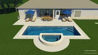 Austin Dreamscapes - Modern Pool & Spa (02182022)