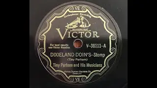 Dixieland Doin's - Tiny Parham & His Musicians (w Punch Miller) (1929)