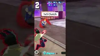 1v3 Clutch 8k Damage 8 KOs #shorts #mhur #myheroultrarumble
