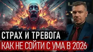 СТРАХ И ТРЕВОГА - КАК НЕ СОЙТИ С УМА В 2026