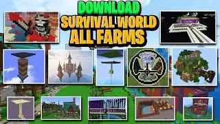 Download My Best Survival World for Minecraft Pocket Edition | Minecraft Bedrock Edition | RohitMETA