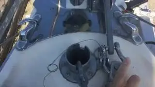 Sea4See - Sailing Vlog l  Marieholm26 Folkboat - Anchor, Bow Roller fittings in a small boat