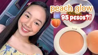 Careline Oil Control BLUSH (PEACH GLOW) Review 🍑 | Peachy Makeup Tutorial