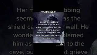 A grieving father hunts the monster that took his daughter - His Own Way - 100 Word Fantasy - AI Art