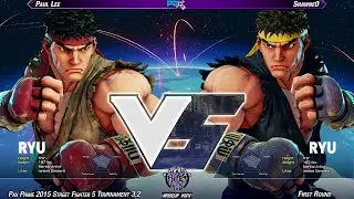 #PAX2015 #SFV Tournament 3.2 FR - Paul Lee (RYU) vs Shawne0 (RYU)