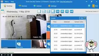 Home Security Camera - free video surveillance software