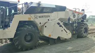 How to Wr 240 Recyclers and soil Stabilizers | Wirtgen 240 Recycling & Rolling | Soil stabilizers