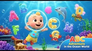 ABC Adventure in the Ocean World | Fun Alphabet Song for Kids | Learn ABCs Under the Sea