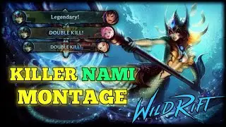 WILDRIFT NAMI MONTAGE | ☠️KILLS SPECIAL☠️ | VULCAN GAMING