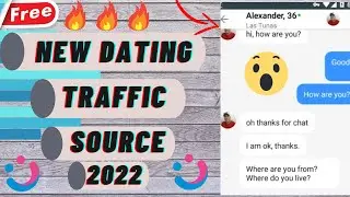 New dating traffic source 2022 || Free unlimited traffic || This traffic source awsome just try it