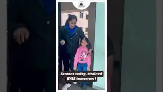 Say NO to Excessive Screen Time | Protect Your Eyes #eyecare #kidshealthtips