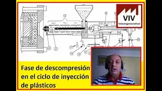 #9 - Fase de descompresión en el ciclo de inyección de plásticos | Ing. Elvio Gonzalez