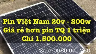 Pin mới 20v-200w gi&aacute; 1.500.000 bh 10 năm, pin thật đ&atilde; rẻ rồi ae ơi