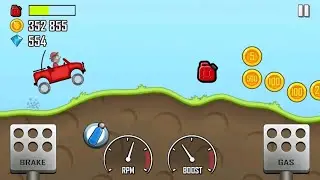 Hill Climb Racing Gameplay video 📷 With new car (500,000 coin) || 2D Gameplay video 