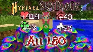 All the 180 Fairy Souls - Skyblock Hypixel
