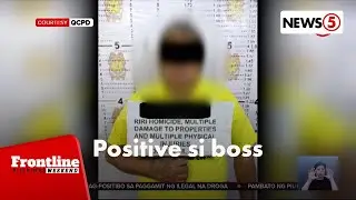 UV Express driver na nakapatay sa Commonwealth, positibo sa ilegal na droga | Frontline Weekend