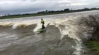 Whitewater sup- Return of the wave