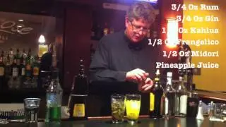 Shaun The Bartender makes a 'Little Green Car'
