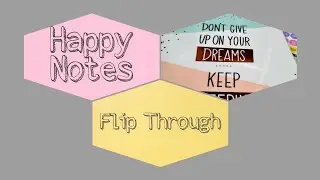 Happy Planner | Classic Happy Notes Kit | Flip Through | Aussie Planner