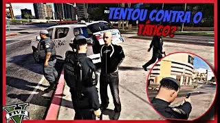 MENOR DE IDADE ''MATADOR DE POLÍCIA'' TROCA TIROS COM O TÁTICO - GTA RP