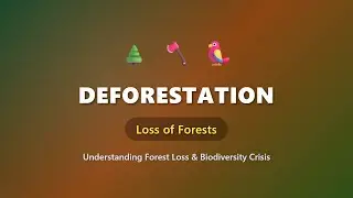 Deforestation Explained: Forest Loss & Biodiversity Crisis | Ecology for Beginners