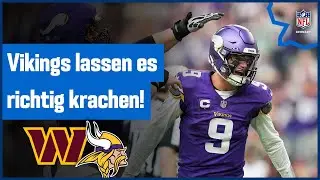 Commanders vs. Vikings | NFL-Highlights auf Deutsch 🇩🇪 | 14. Spieltag, Saison 2025
